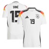 Fotbalové dresy Německo Sane 19 Domácí Dres ME 2024 Krátký Rukáv